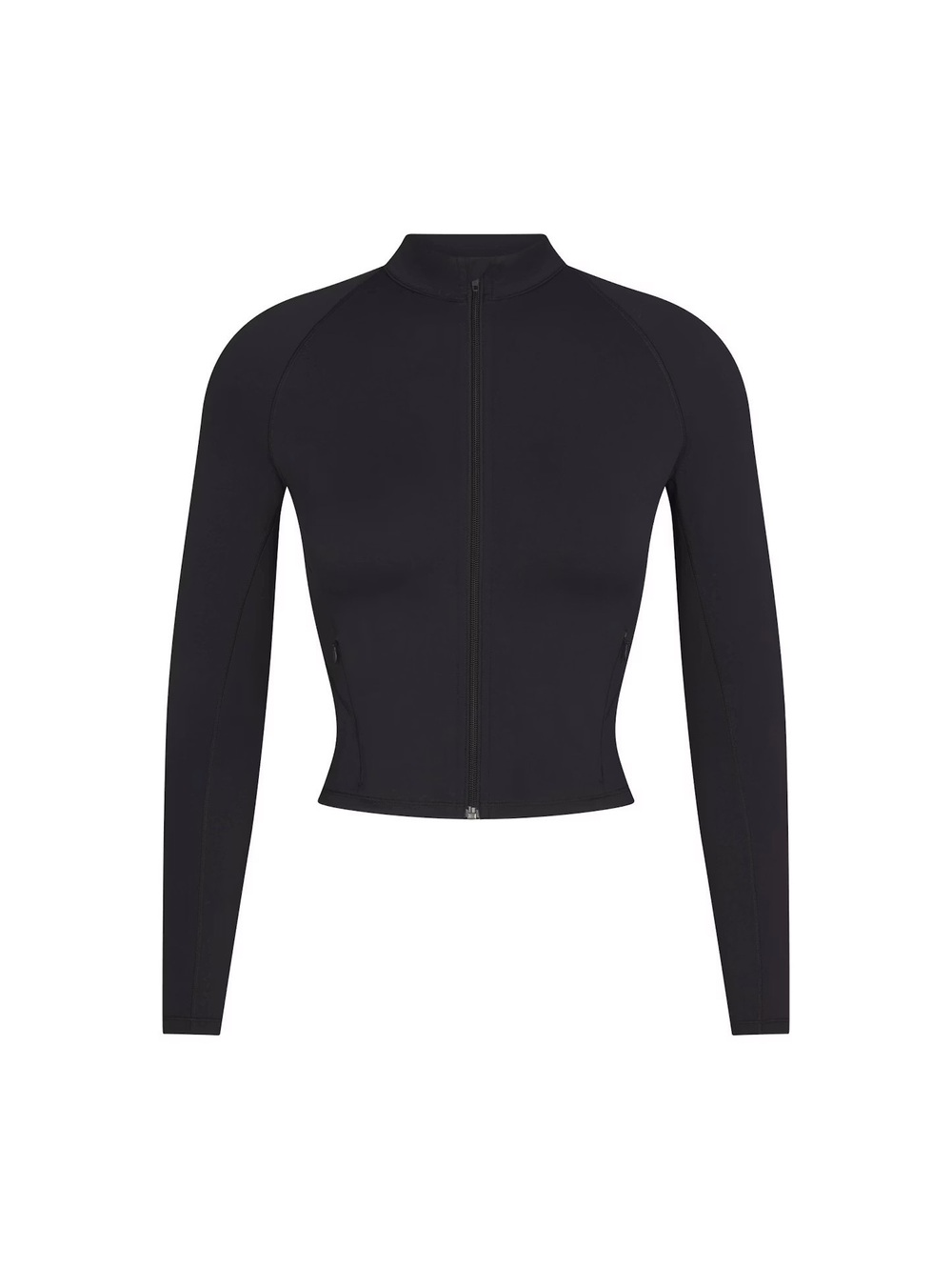 Nike Skims Matte mock neck long sleeve half zip top